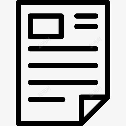 信件协议申请图标svg_新图网 https://ixintu.com 信件 协议 合同 搜索引擎优化和营销 申请 表格