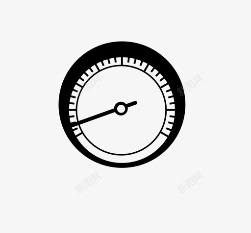 车速表汽车计数器图标svg_新图网 https://ixintu.com 仪表 汽车 汽车宇宙 计数器 车速表
