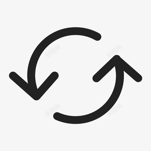 旋转角度箭头图标svg_新图网 https://ixintu.com 刷新 旋转 照片 箭头 角度