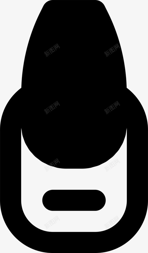 芭蕾美甲美容卫生图标svg_新图网 https://ixintu.com 卫生 时尚美甲 美容 芭蕾美甲