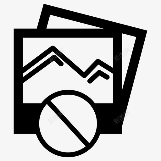 禁用库没有照片无法访问图标svg_新图网 https://ixintu.com 无法访问 没有照片 禁用图片 禁用库