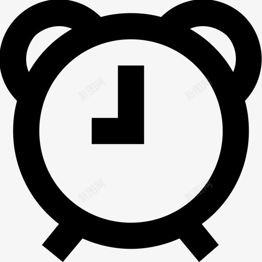 闹钟计时器手表图标svg_新图网 https://ixintu.com 手表 线路必备图标集 计时器 闹钟