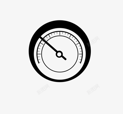 车速表汽车计数器图标svg_新图网 https://ixintu.com 仪表 汽车 汽车宇宙 计数器 车速表