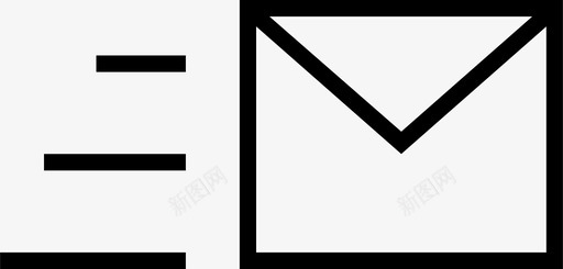 已发送邮件信封发件箱图标svg_新图网 https://ixintu.com 传出 信封 发件箱 已发送邮件 邮件应用程序