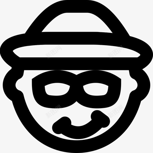 guidoemojiemoticon图标svg_新图网 https://ixintu.com emoji emoticon face guido smashicons图释mdoutline