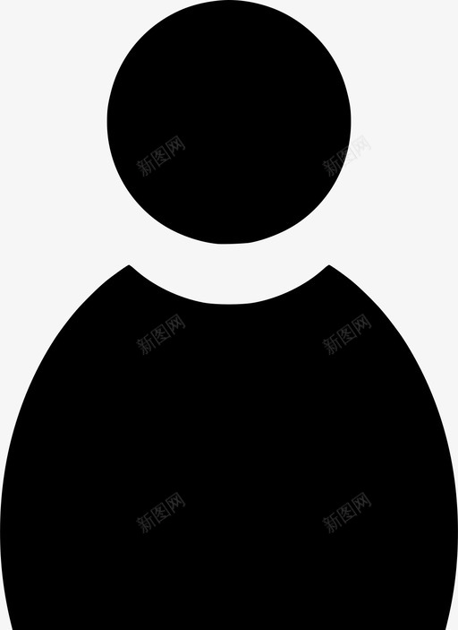 用户帐户id图标svg_新图网 https://ixintu.com id 人员 帐户 用户 用户图标 配置文件