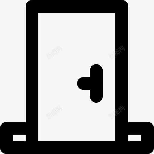 门物品家具图标svg_新图网 https://ixintu.com smashicons家庭md概述 住户 家具 物品 门