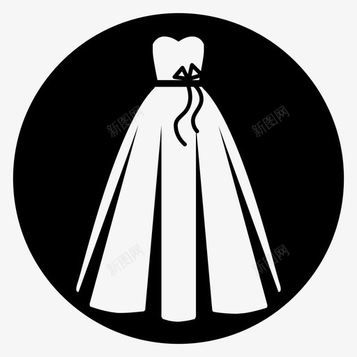 新娘新娘礼服结婚图标svg_新图网 https://ixintu.com 婚礼 婚纱 心 情人节收藏 新娘 新娘礼服 爱情 结婚 结婚小礼服