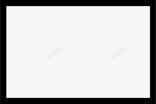 矩形形状几何形状图标svg_新图网 https://ixintu.com 几何形状 对称 形状 矩形