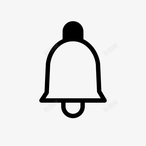 钟声教堂钟声新通知图标svg_新图网 https://ixintu.com 教堂钟声 新通知 钟声 铃声