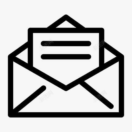 电子邮件收件箱打开电子邮件图标svg_新图网 https://ixintu.com 发送邮件 填补业务空缺 打开电子邮件 收件箱 电子邮件
