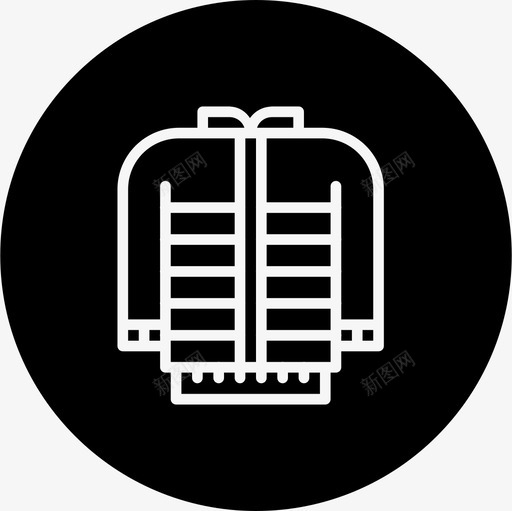 夹克布料冷图标svg_新图网 https://ixintu.com 冬 冬圆差 冷 夹克 布料 雪