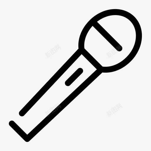 唱歌娱乐沟通差距图标svg_新图网 https://ixintu.com 唱歌 娱乐 沟通差距