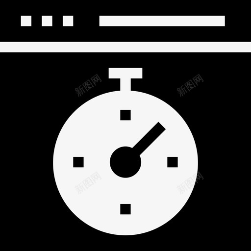 浏览器页面速度速度表图标svg_新图网 https://ixintu.com 浏览器 秒表 网页设计开发字形 速度表 页面速度