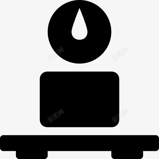 平台秤数字秤工业秤图标svg_新图网 https://ixintu.com web和ui图标 工业秤 平台秤 数字秤 称重秤