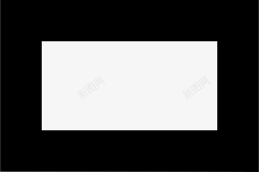 矩形形状几何形状图标svg_新图网 https://ixintu.com 几何形状 对称 形状 矩形