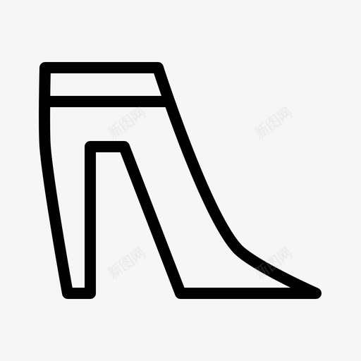 鞋脚爱图标svg_新图网 https://ixintu.com 爱 脚 鞋