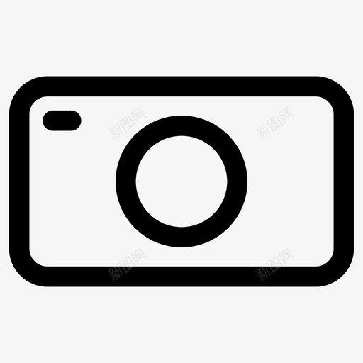 相机口袋相机图标svg_新图网 https://ixintu.com 相机口袋 相机图标