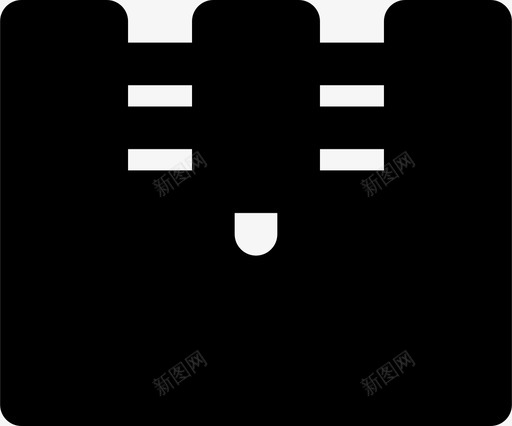 宝箱古董中世纪图标svg_新图网 https://ixintu.com 中世纪 古董 史密森中世纪md实心 宝箱 旧的
