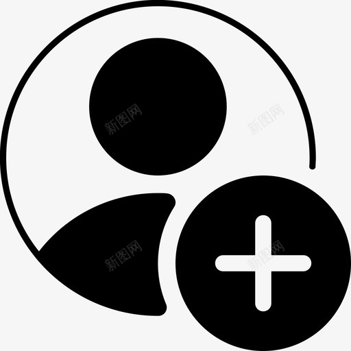 添加配置文件头像跟踪图标svg_新图网 https://ixintu.com 头像 添加配置文件 用户 用户配置文件 跟踪