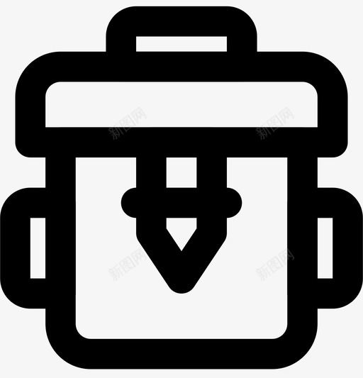 野营背包户外旅行图标svg_新图网 https://ixintu.com smashicons户外md大纲 户外 旅行 野营背包