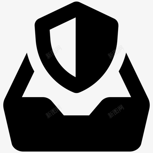 安全收件箱电子邮件保护安全邮件图标svg_新图网 https://ixintu.com businesssolidvol16 安全收件箱 安全邮件 安全邮箱 电子邮件保护