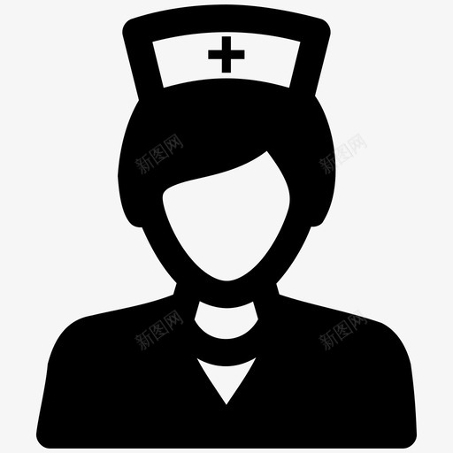 护士化身女护士图标svg_新图网 https://ixintu.com 化身 医疗助理 女护士 护士 护士化身 职业