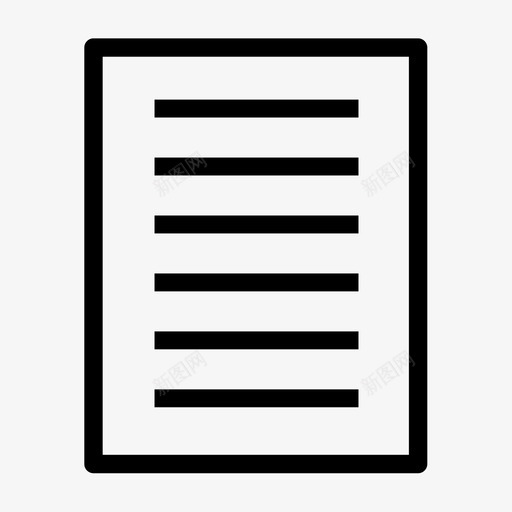 文件便条每日新闻图标svg_新图网 https://ixintu.com 便条 文件 每日新闻