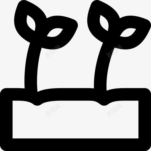 肥沃的土壤农作物农业图标svg_新图网 https://ixintu.com smashicons农业md大纲 农业 农作物 肥沃的土壤 自然 花园