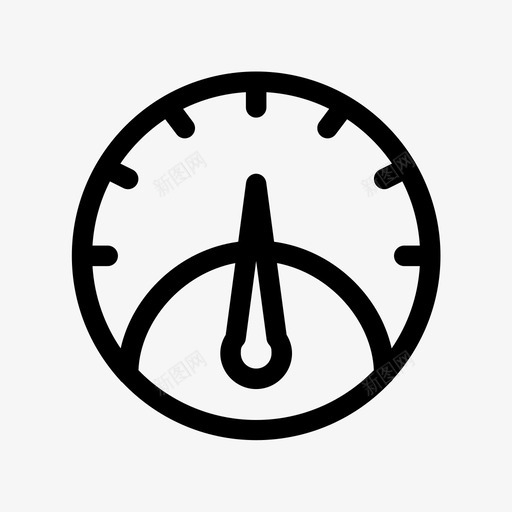 车速表仪表板仪表图标svg_新图网 https://ixintu.com 仪表 仪表板 指示器 车速表