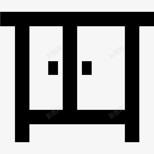 梳妆台家具衣柜图标svg_新图网 https://ixintu.com 家具 梳妆台 衣柜