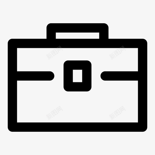 公文包包行李图标svg_新图网 https://ixintu.com 业务缺口大 公文包 包 工作手提箱 营销箱 行李