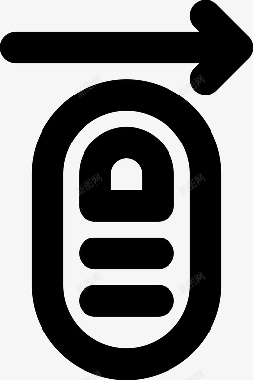 向右滑动手指手势图标svg_新图网 https://ixintu.com smashicons手势md大纲 交互 向右滑动 手 手势 手指