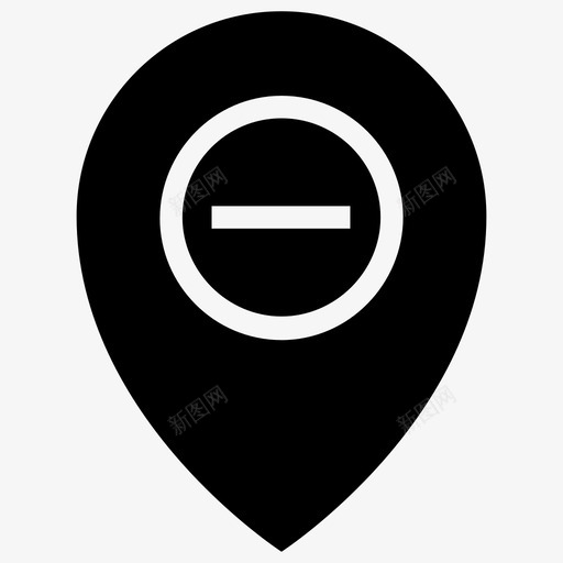 pin指针方向gps图标svg_新图网 https://ixintu.com gps iosweb用户界面 pin指针 位置 地图 方向