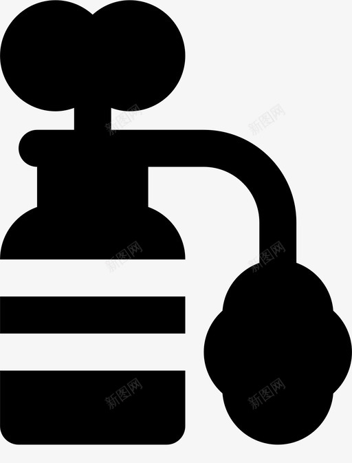 氧气罐水下呼吸器坦克图标svg_新图网 https://ixintu.com smashicons旅行md固体 坦克 度假 氧气罐 水下呼吸器