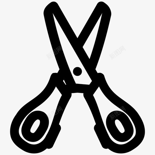 剪刀工艺剪图标svg_新图网 https://ixintu.com 修剪 剪 剪刀 工艺 造型师