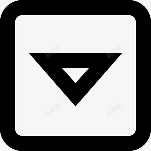 电梯按钮箭头方向图标svg_新图网 https://ixintu.com 导航 方向 电梯按钮 箭头 线路基本图标集