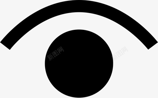 眼露看图标svg_新图网 https://ixintu.com 看 眼 邮件申请 露