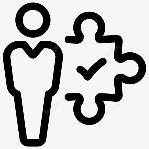 解决方案业务解决方案规划图标svg_新图网 https://ixintu.com 业务线第三卷 业务解决方案 战略 规划 解决方案 难题解决方案