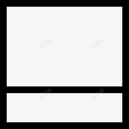 布局页脚图标svg_新图网 https://ixintu.com 布局 正方形 网格 设计 页脚