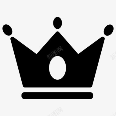 皇冠王冠贵族图标图标