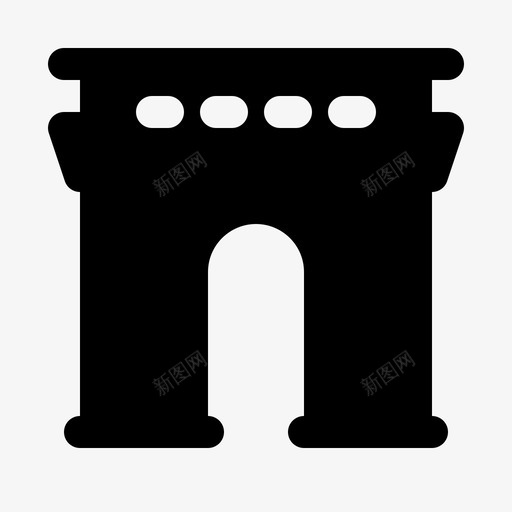 凯旋门法国巴黎图标svg_新图网 https://ixintu.com 凯旋门 巴黎 法国 这就是法国