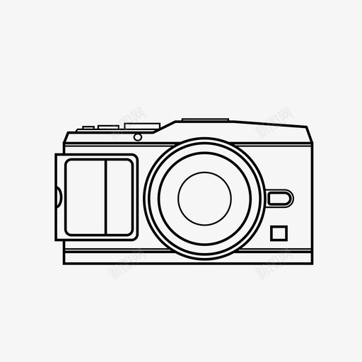 数码相机图像镜头图标svg_新图网 https://ixintu.com 图像 摄影 数码相机 相机收藏 镜头