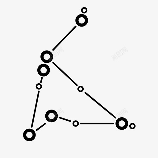 星星星座spaca1图标svg_新图网 https://ixintu.com spaca1 星座 星星