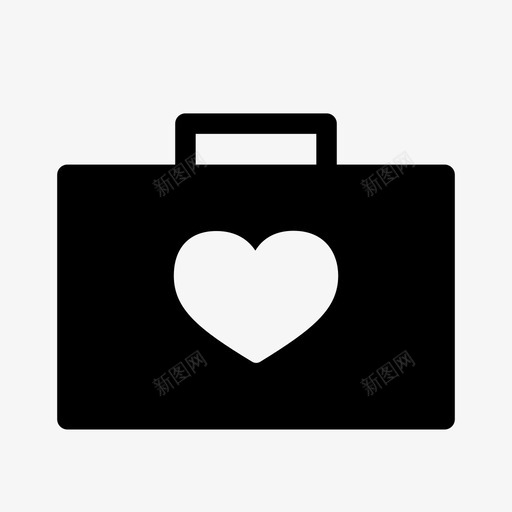 爱的箱子心浪漫图标svg_新图网 https://ixintu.com 心 情人节 浪漫 爱的箱子