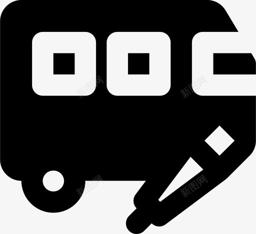 编辑汽车运输车辆图标svg_新图网 https://ixintu.com smashicons运输md固体 编辑汽车 车辆 运输