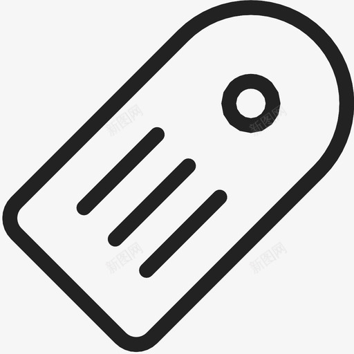 价格购物标签图标svg_新图网 https://ixintu.com 价格 购物标签