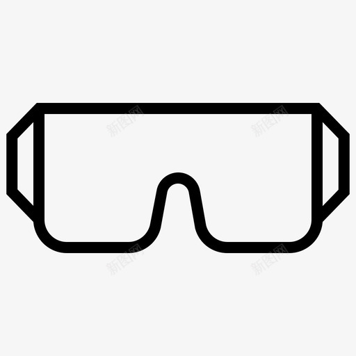 焊接玻璃建筑保护图标svg_新图网 https://ixintu.com 保安 保护 安全玻璃 建筑 焊接玻璃