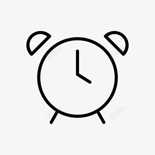 警报铃钟图标svg_新图网 https://ixintu.com 警报 钟 铃