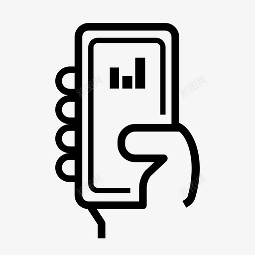 移动体验交互图标svg_新图网 https://ixintu.com 交互 体验 用户体验 移动 移动ux2 统计 音乐